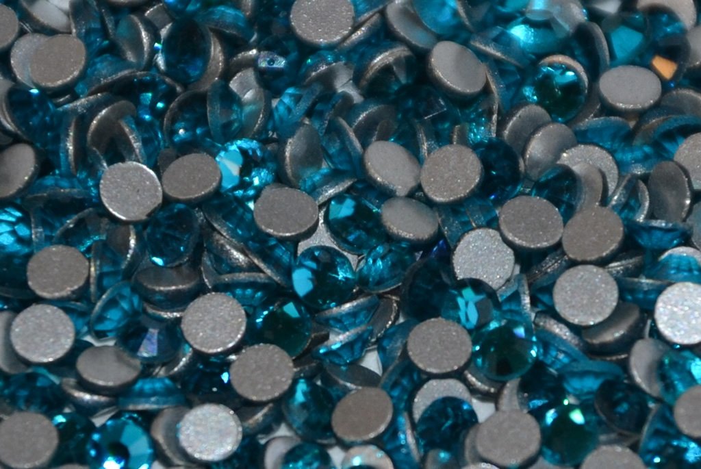 Déco d'Ongles Strass Cristal Bleu Zircon x 1440 pcs