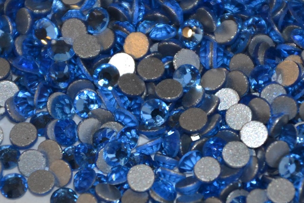 Déco d'Ongles Strass Cristal Light Bleu Sapphire x 1440pcs