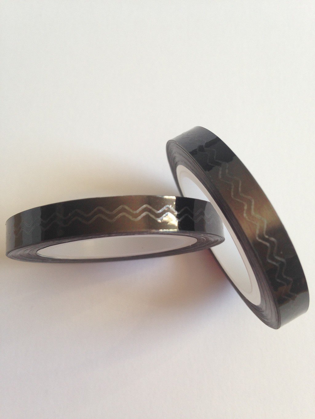 Fil Autocollant / Stripping Tape Chevrons Noir