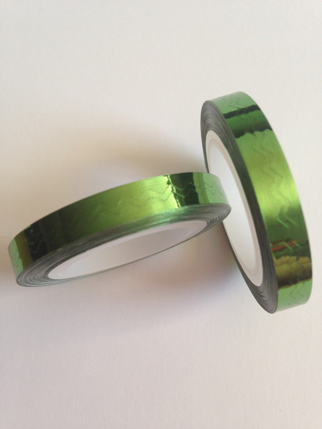 Fil Autocollant / Stripping Tape Chevrons Vert NailArt