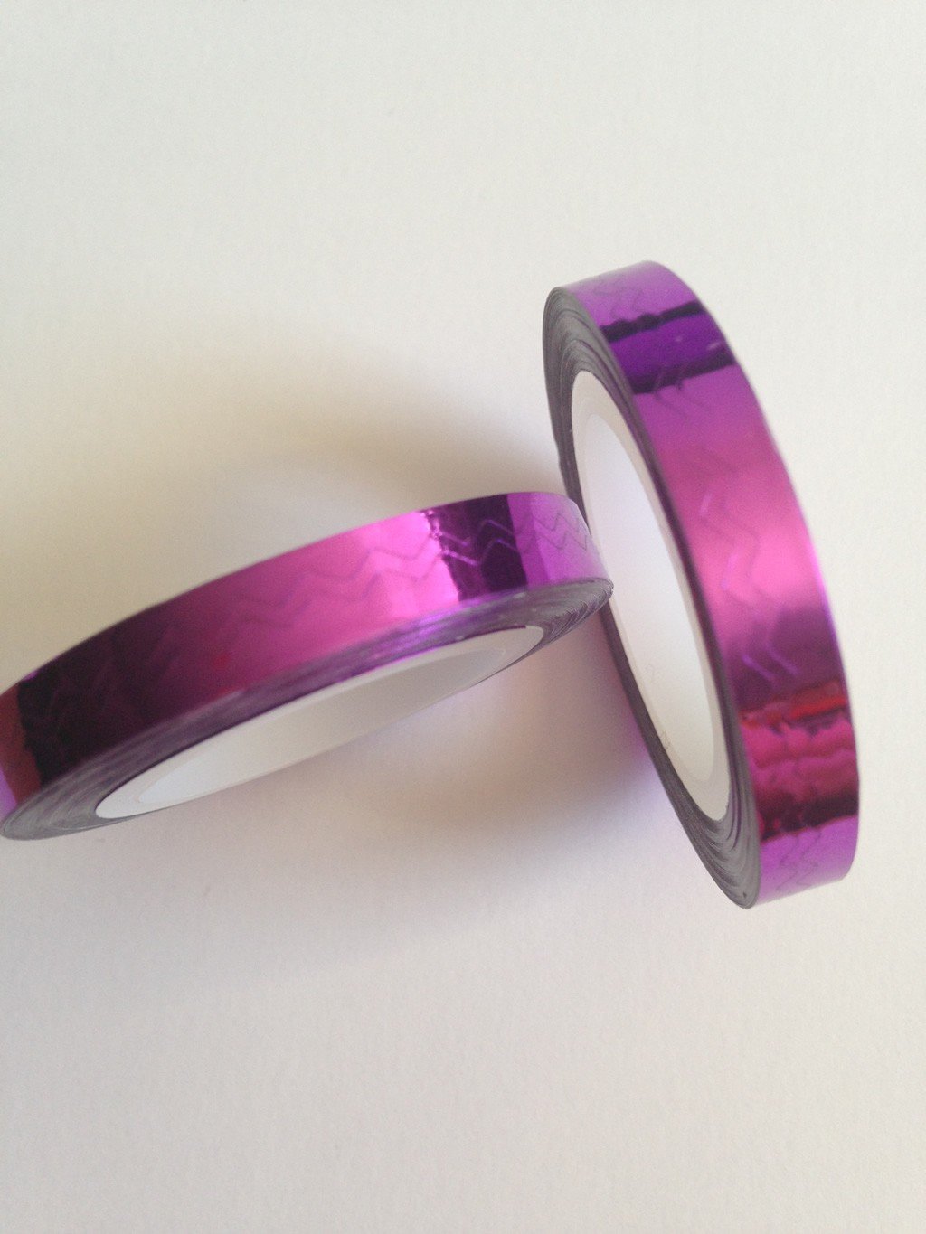 Fil Autocollant / Stripping Tape Chevrons Violet Nail Art