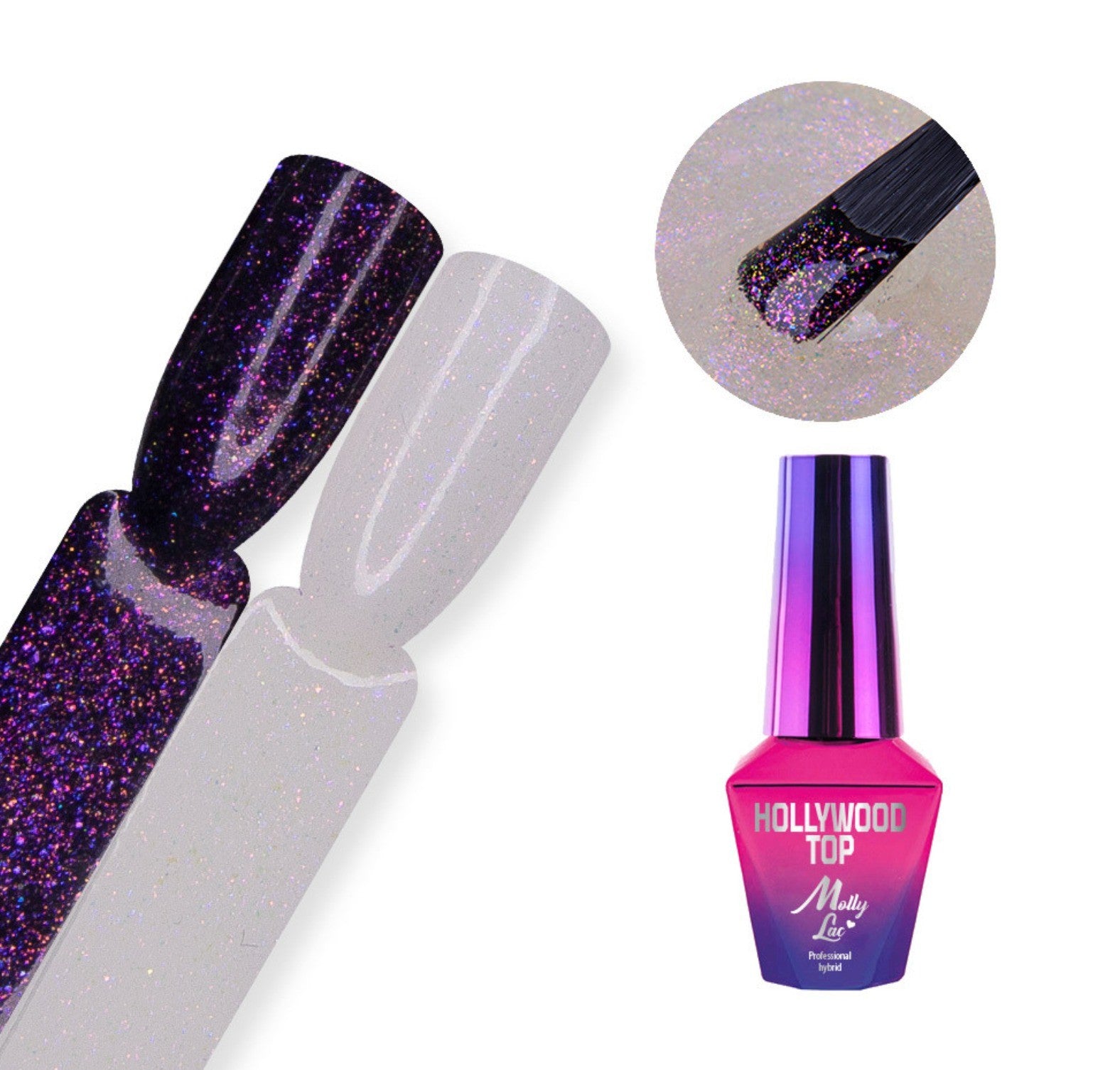 Top No Wipe MollyLac Violet Show 10ml