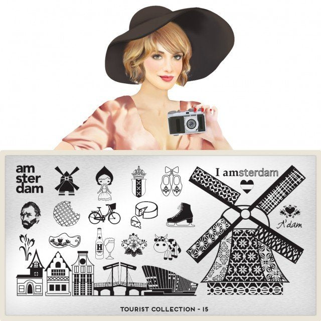 Plaque de Stamping Tourist 15