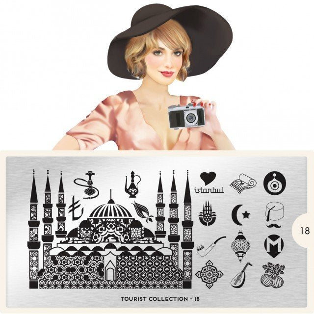 Plaque de Stamping Tourist 18