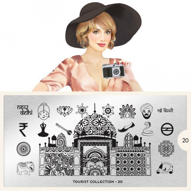 Plaque de Stamping Tourist 20