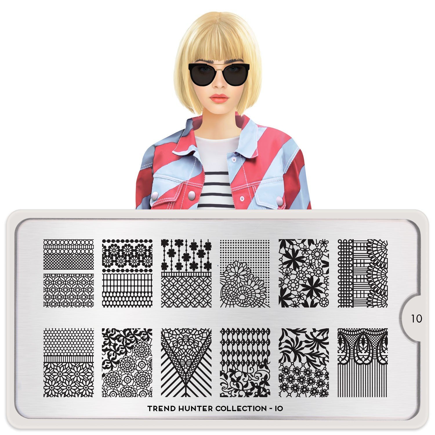 Plaque de Stamping Trend Hunter 10