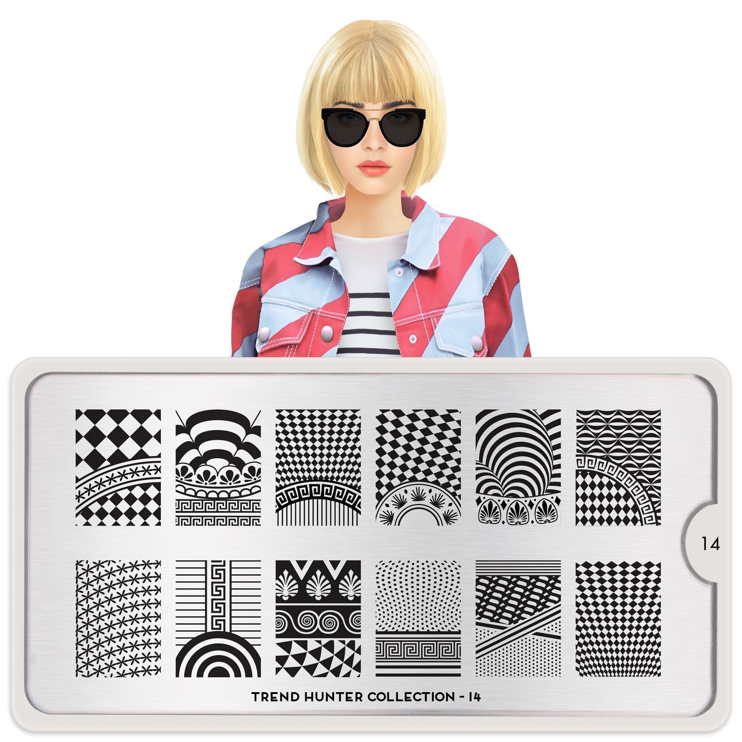 Plaque de Stamping Trend Hunter 14