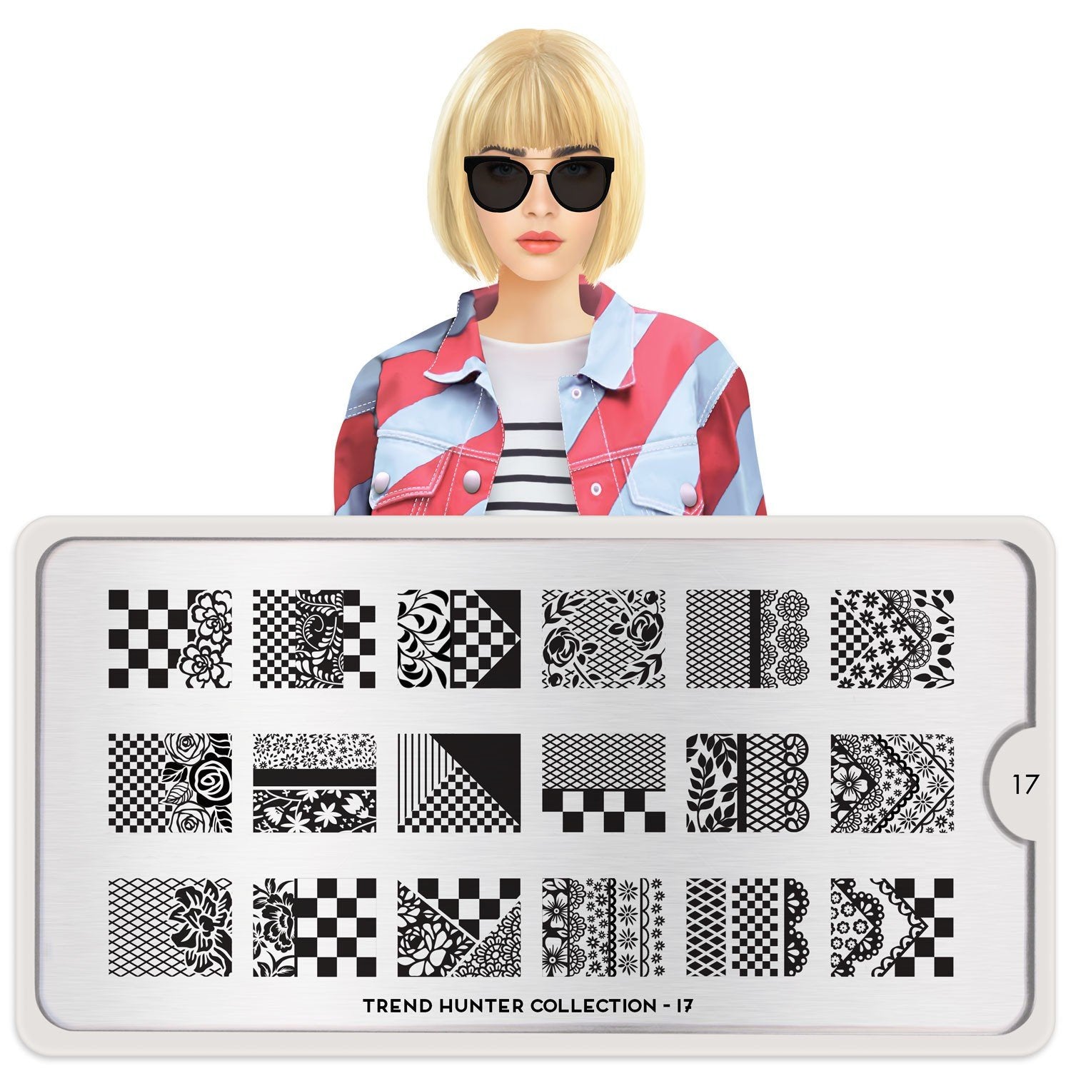 Plaque de Stamping Trend Hunter 17