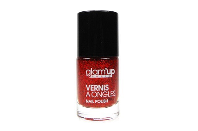 Vernis Glam'Up Pailleté Rouge