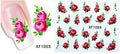 Autocollant Ongle Water Decal Double Rose 1055 - NailArtBoutique