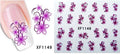 Autocollant Ongle Water Decal Fleur Rose 1149 - NailArtBoutique