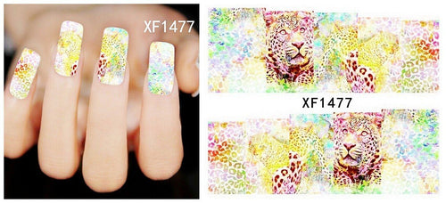 Autocollant Ongle Water Decal Panthère / Léopard1477 - NailArtBoutique