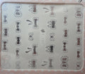 Autocollant Ongle Water Decal Noeuds Argentés102 - NailArtBoutique