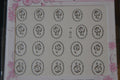 Autocollant Ongle Water Decal Rose Argentée 13 - NailArtBoutique