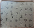 Autocollant Ongle Water Decal Flocons de Neige de Noël Argenté 37 - NailArtBoutique