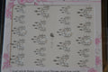 Autocollant Ongle Water Decal Motif Bijoux Collier Argenté 73 - NailArtBoutique