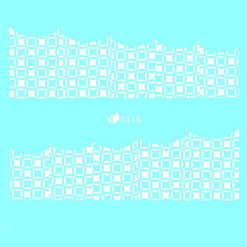Water Decal blanc 316