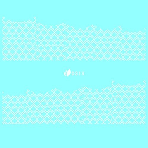 Water Decal blanc 319