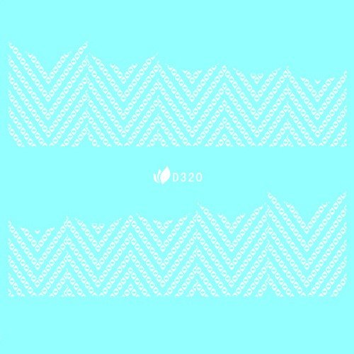 Water Decal blanc 320