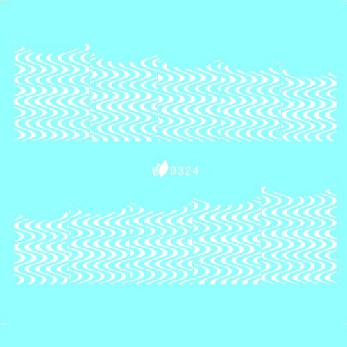 Water Decal blanc 324