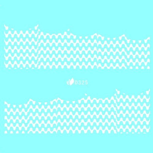 Water Decal blanc 325