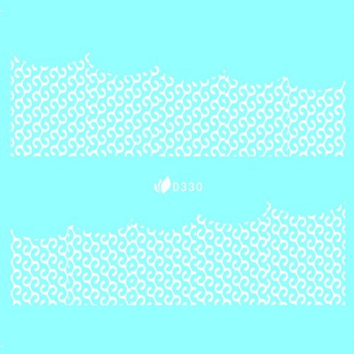Water Decal blanc 330