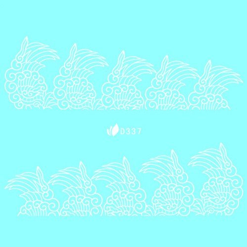Water Decal blanc 337