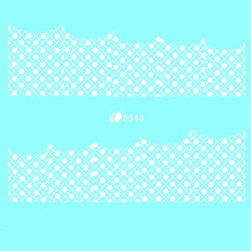 Water Decal blanc 340