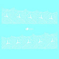 Water Decal blanc 351 - NailArtBoutique