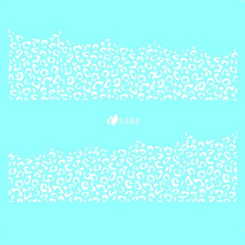 Water Decal blanc 368 - NailArtBoutique