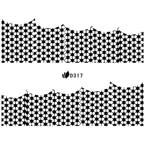 Water Decal Noir 317