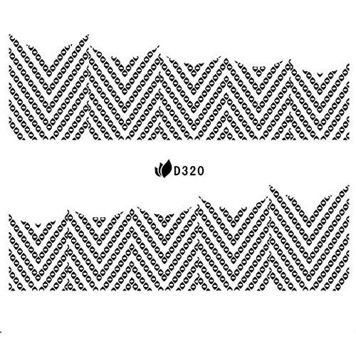 Water Decal Noir 320