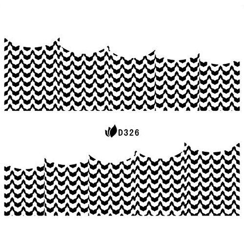 Water Decal Noir 326