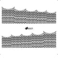 Water Decal Noir 327 - NailArtBoutique