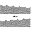 Water Decal Noir 341 - NailArtBoutique