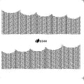 Water Decal Noir 344 - NailArtBoutique