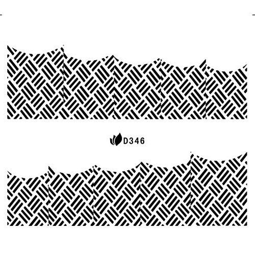 Water Decal Noir 346