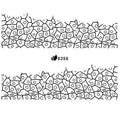 Water Decal Noir 356 - NailArtBoutique