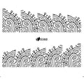 Water Decal Noir 360 - NailArtBoutique