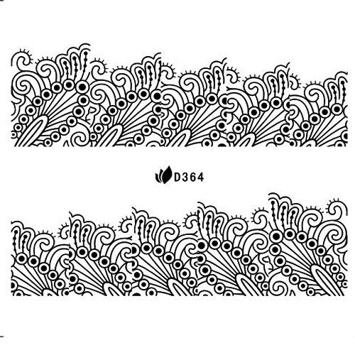 Water Decal Noir 364