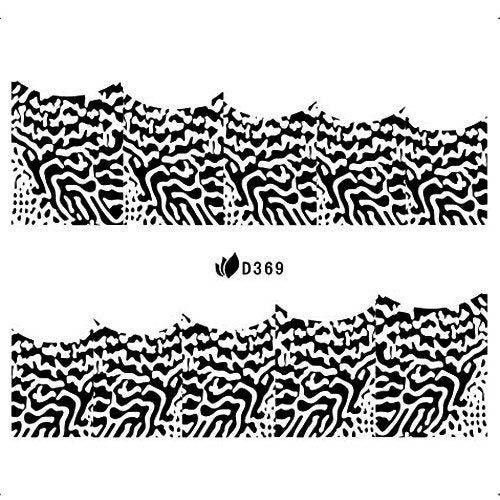 Water Decal Noir 369