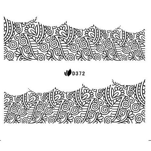 Water Decal Noir 372