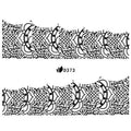 Water Decal Noir 373 - NailArtBoutique