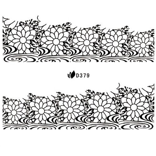 Water Decal Noir 379