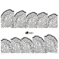 Water Decal Noir 381 - NailArtBoutique