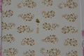 Autocollant Ongle Water Decal Fleurs en Or 50 - NailArtBoutique