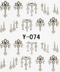 Autocollant Ongle Water Decal Motif Oriental  74 - NailArtBoutique